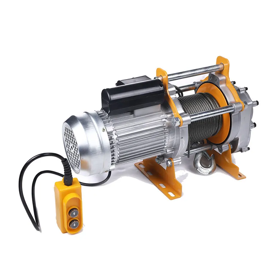 Multifunctional Electric Wire Rope Hoist 220v 380v 500-1000kg Lifting Hoists for Crane