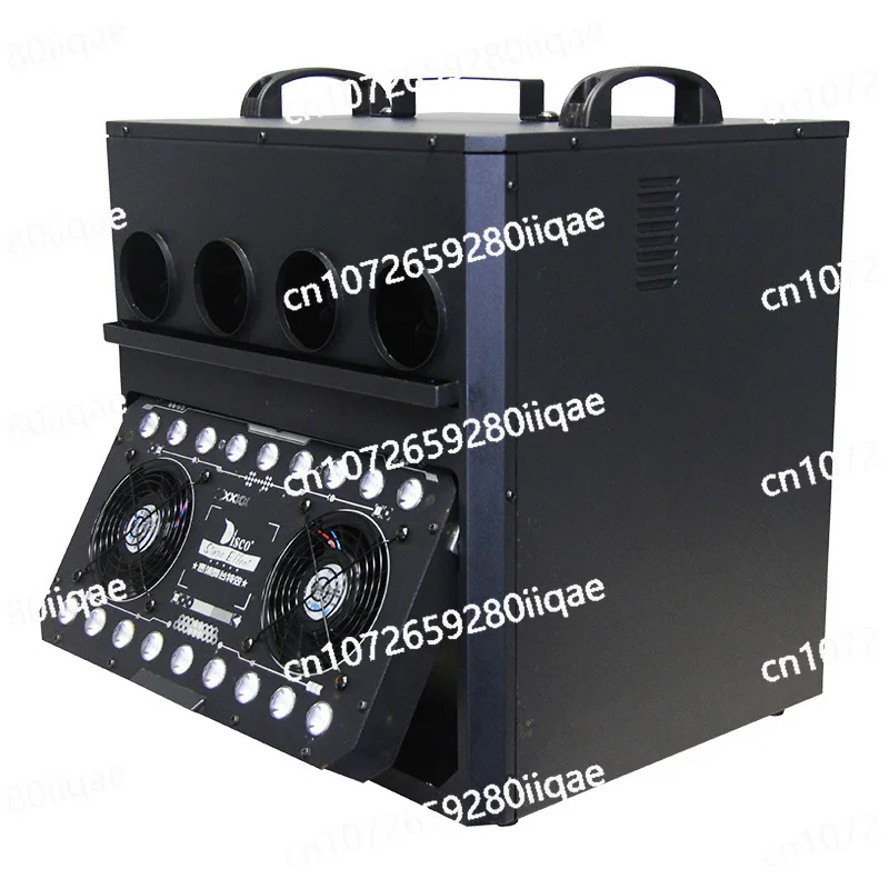 

Smoke Bubble Bar Stage Performance Equipment Double Wheel Smoke Bubble Machine Smoke Machine Wedding Atmosphere Props