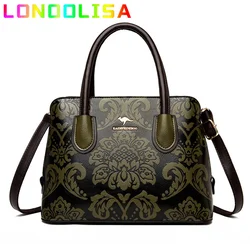 Luxury Flower Pattern Designer Handbag Purse Ladies Shoulder Crossbody Messenger Bag Women Large Capacity Brand Totes Sac A Main