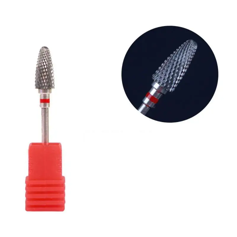 Nail Tungsten Steel Grinding Head Fine Grain Anti-corrosion High Hardness Impact Resistance High Strength Effective Gel Removal