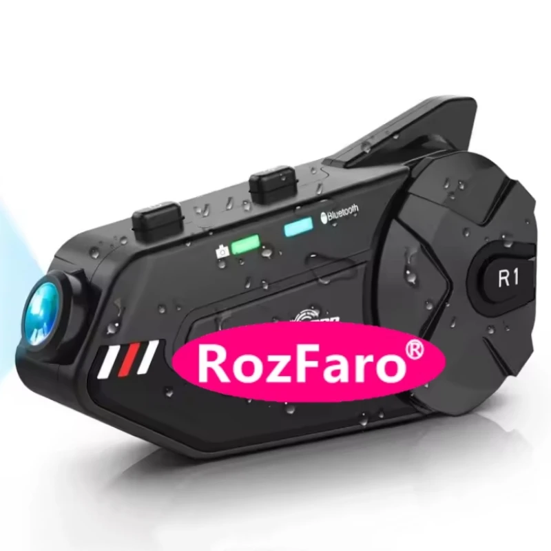 RozFaro HHS 952653 LD 102550 3.7V 1200mAh Battery For RoadWing FreedConn R1 Plus Motorcycle Helmet Dash Cam