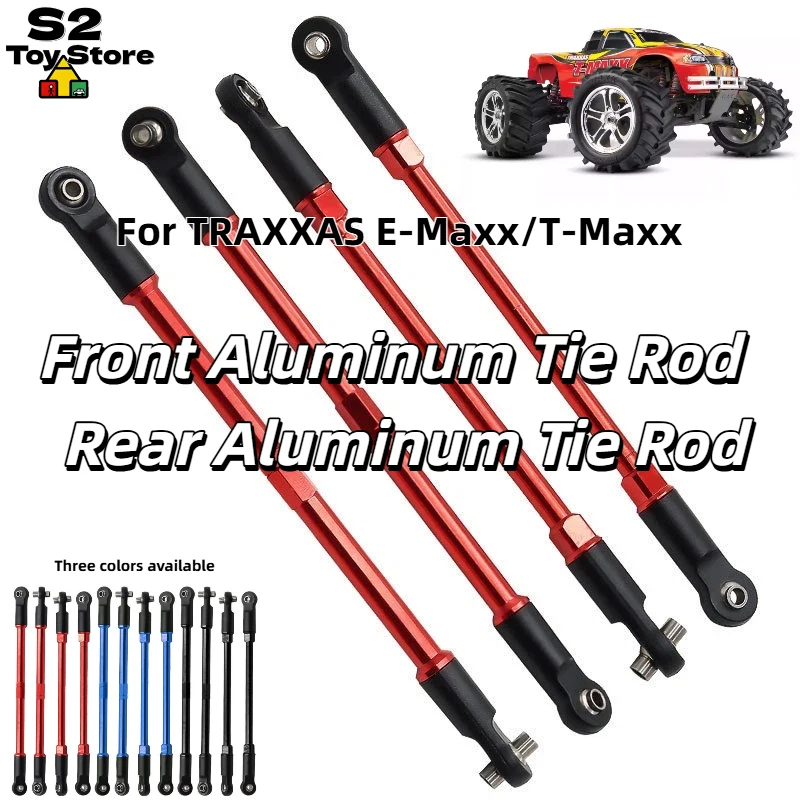 TRAXXAS E Maxx T Maxx High Strength Aluminum Front Rear Turnbuckles Set #5141A #5143 RC Truck Upgrade Replacement Parts