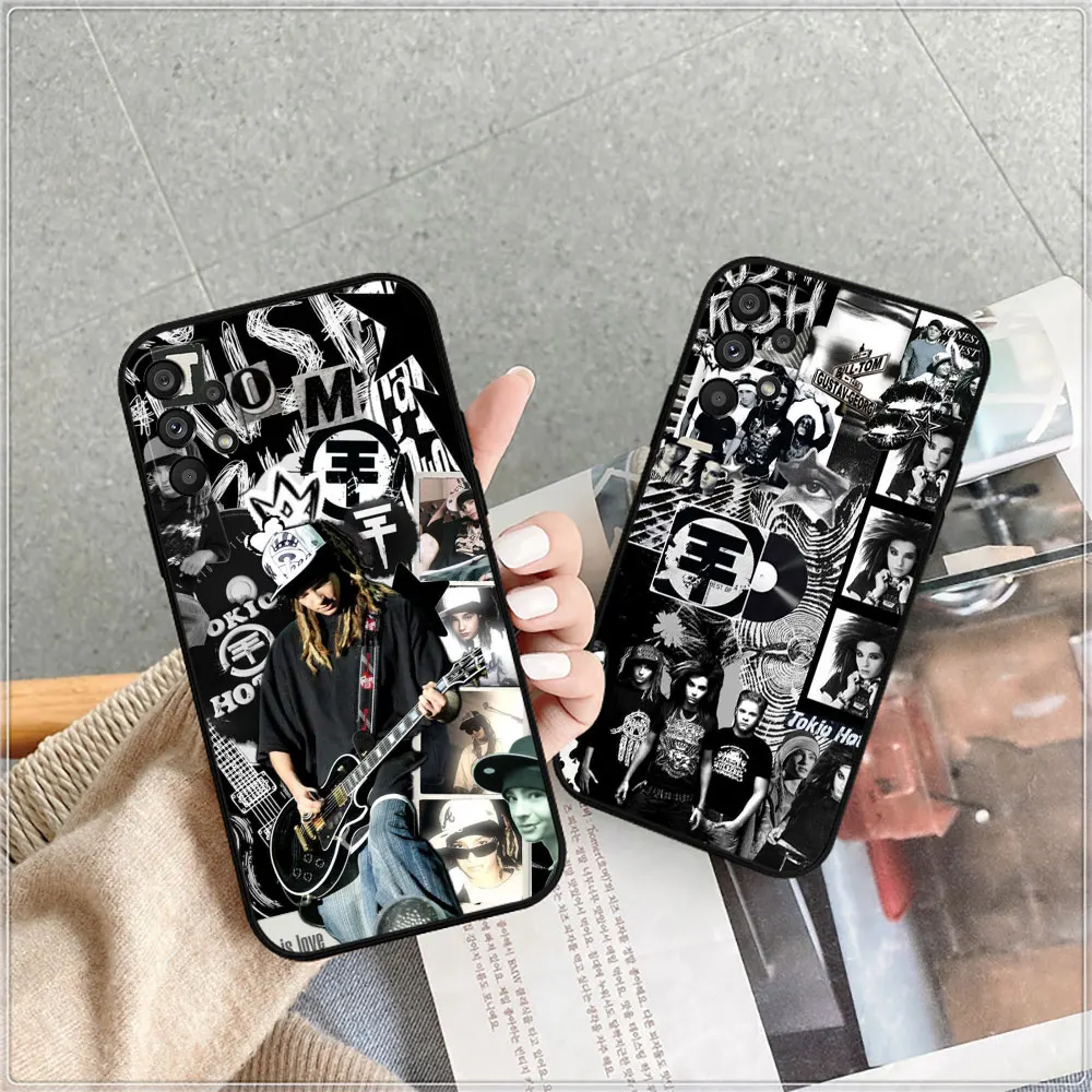 Tom Bill Kaulitz Tokio Hotel Phone Case For Samsung Galaxy A52 A54 A53 A55 A51 A72 A71 A73 A90 A80 A42 A35 A34 A33 A32 A31 Cover