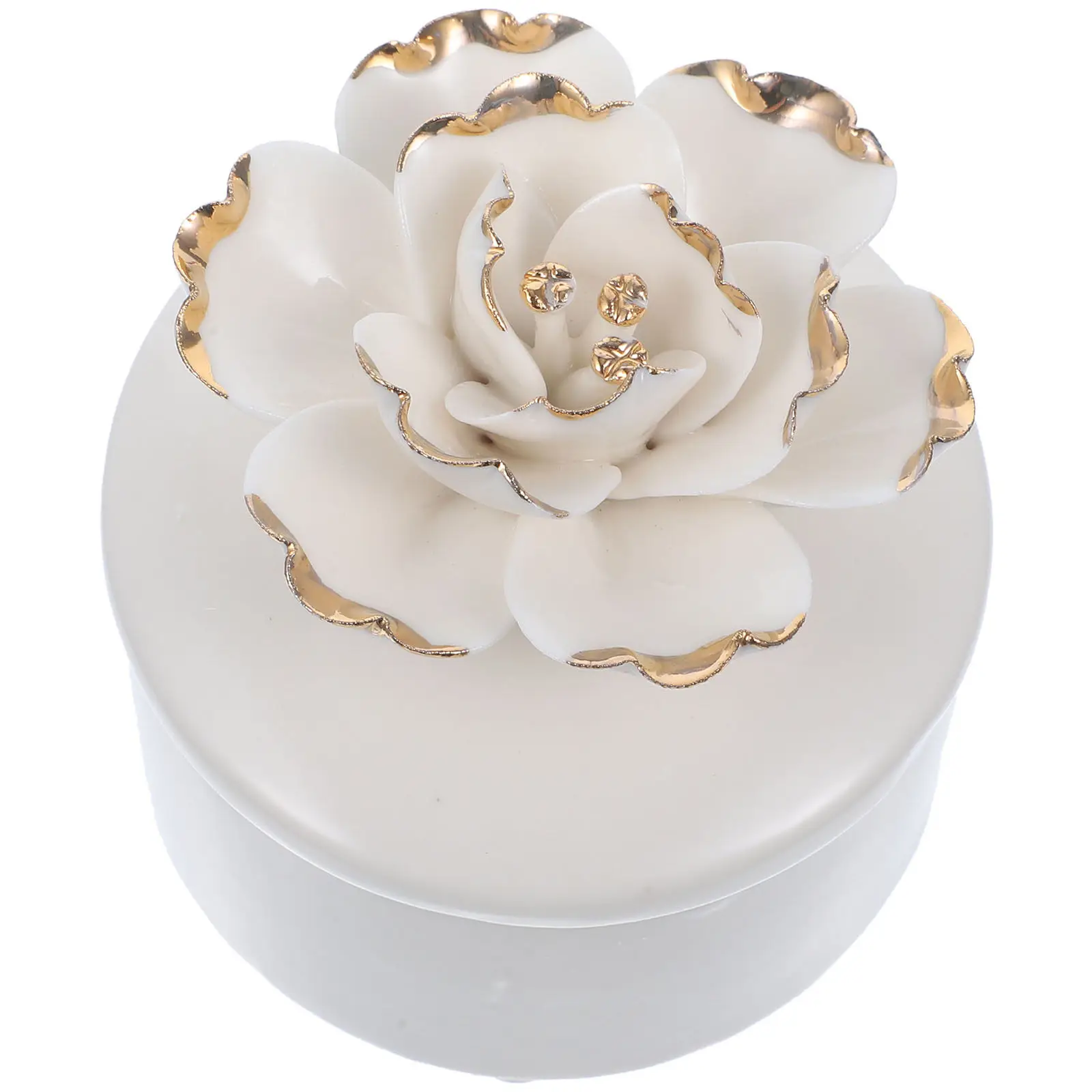 

Премиальная керамическая шкатулка для украшений с текстурной отделкой, красивый контейнер для хранения серег, колец, ожерелий, подвесок и мелких ювелирных изделий