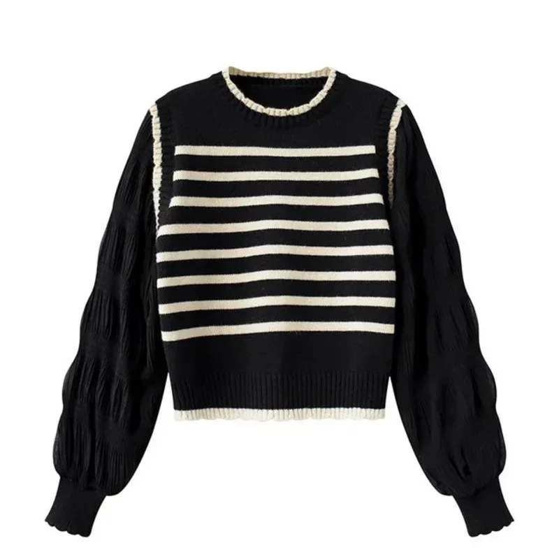 Thumbnail 2 - #47 Most Reviewed Striped Knit Sweaters