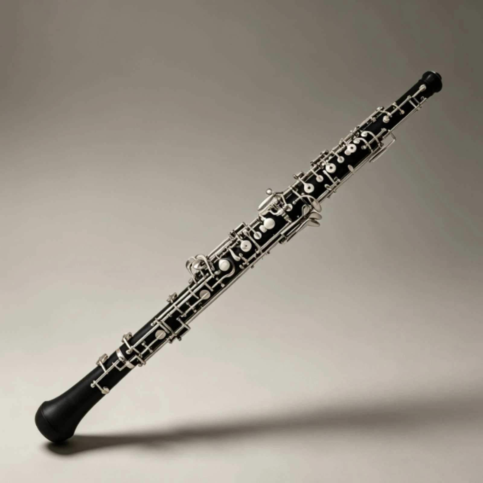 C Key Oboe 22 Keys Semi-Automatic Oboe Woodwind Instrument Beginner-Friendly Compact for Beginners, Practice, Rehearsal
