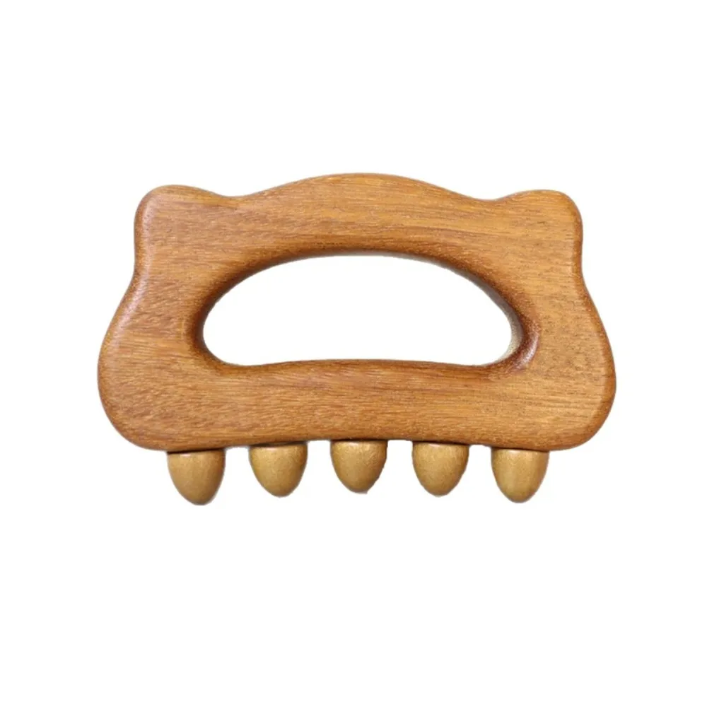 Promote Blood Circulation Abdomen Massage Board Comfortable Grip Multi-purpose Manual Abdomen Massager Skin Scraping