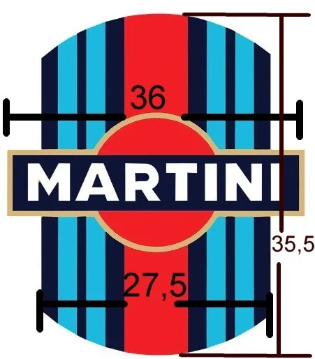 

Горячая Распродажа, классные гоночные наклейки MARTINI, подходящие для автомобиля, бампера, мотоцикла, персонализированные наклейки из ПВХ