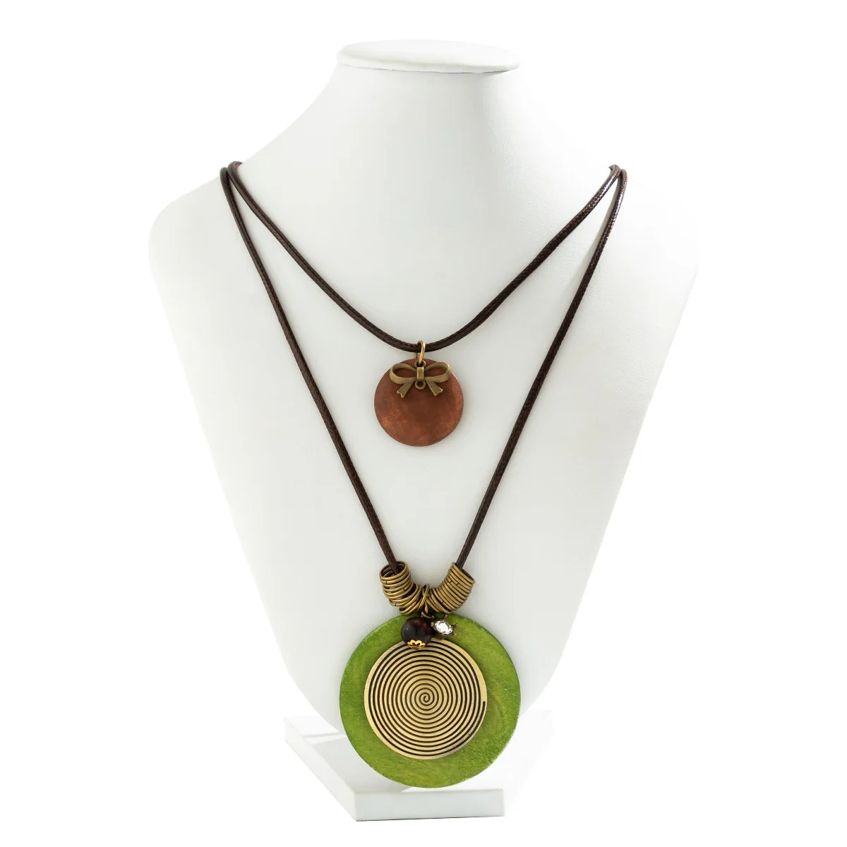 Trendy Necklace Long Circle All Match Women Jewelry National Beads Sweater Chain Ras De Cou Hot Sales Kolye Bayan