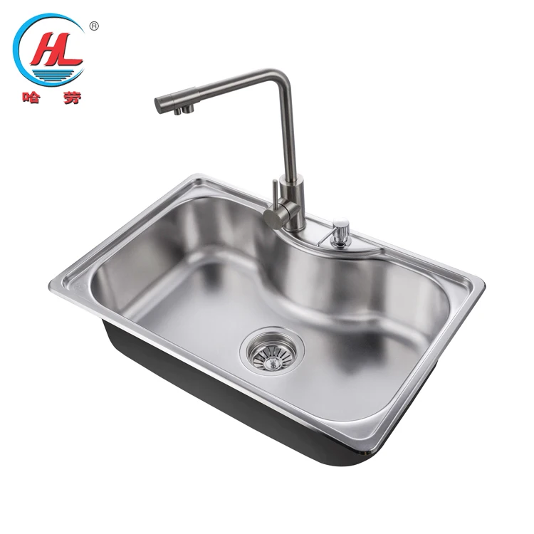 China Factory Kitchen Equipment Stainless Steel Hotel Restaurant Kitchen Sinks