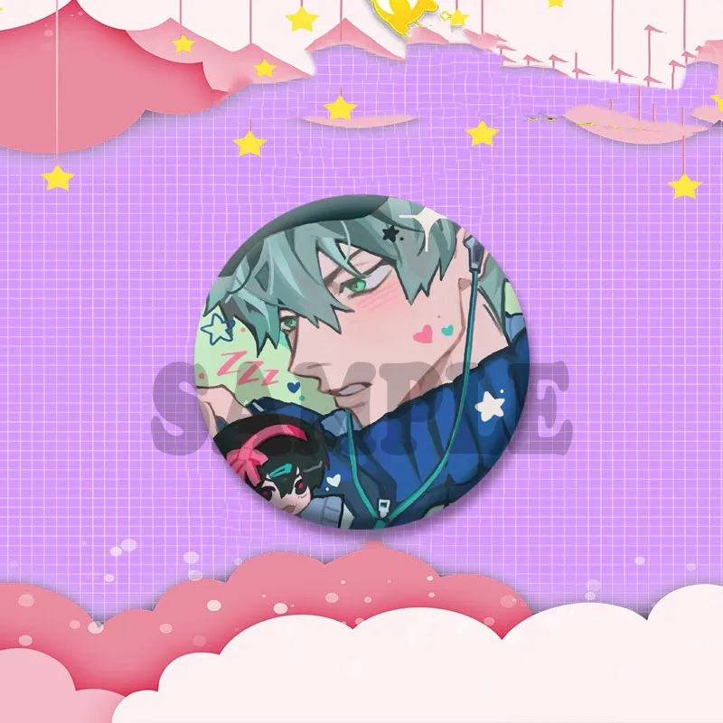 Alien Stage Anime Brosche Mizi Sua Ivan Till Luka Hyuna Cosplay Abzeichen Cartoon-Charakter Anstecknadeln Taschen- und Hut-Schmuck Ornamente Geschenk – Detail 9