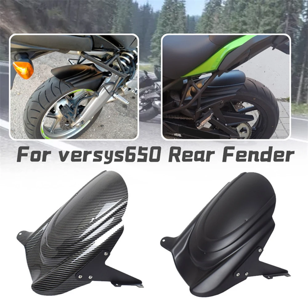 Motorcycle Rear Wheel Tire Extension Hugger Mudguard Water Fender Protector For Kawasaki KLE650 Versys 650 Versys650 2015-2021