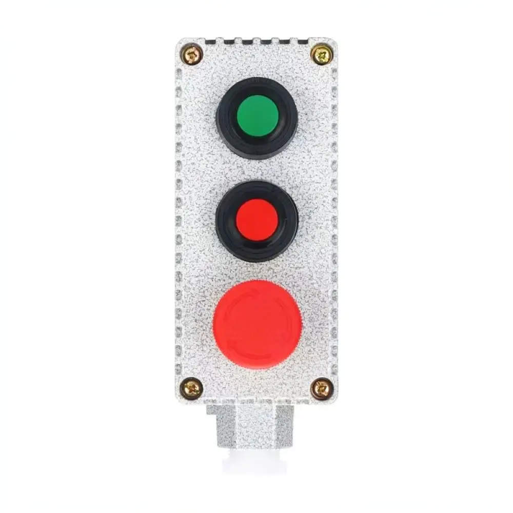 Industrial Grade Explosion Proof Control Box Emergency Stop Push Button Switch Enclosure For Electrical Panel Equipment