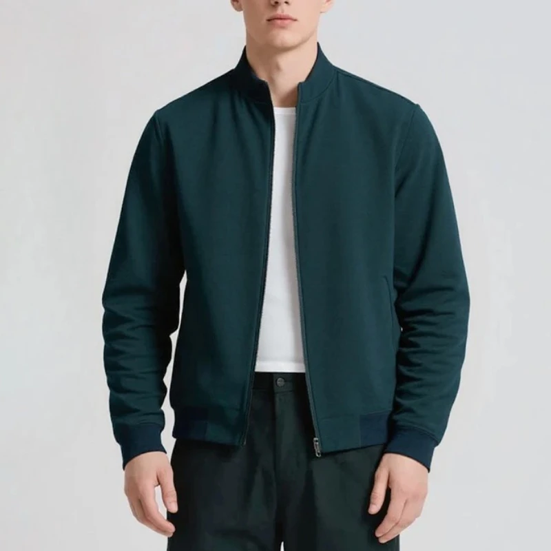 

Business Men's Jacket Autumn Casual Blazers for Men Formal Social Jackets Solid Color Luxury Office Dress Coat Spring Outerwear
