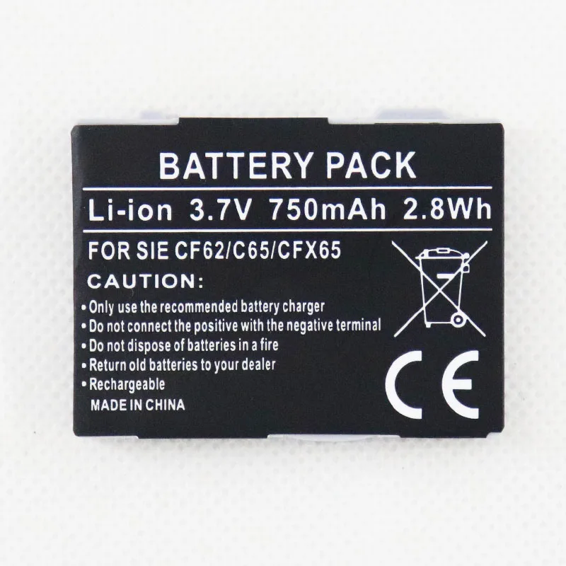 Battery For Siemens A31,A58,AX72,AX75,C65,C65v,C66, C70,C71,C72,C75,C81,CF62,CF62T,CF63,CF65,CF75,CFX65,CFX-65 CT66,CT75,CTX65