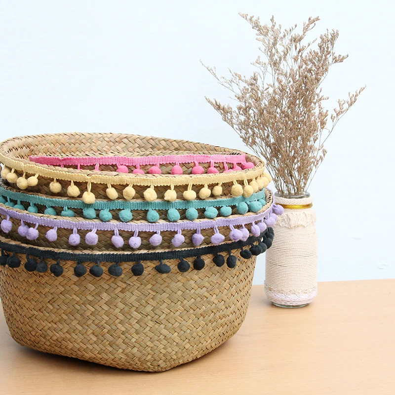 Home and garden kitchen accessories storage Organizer seagrass storage baskets wicker basket storage basket flower pot basket