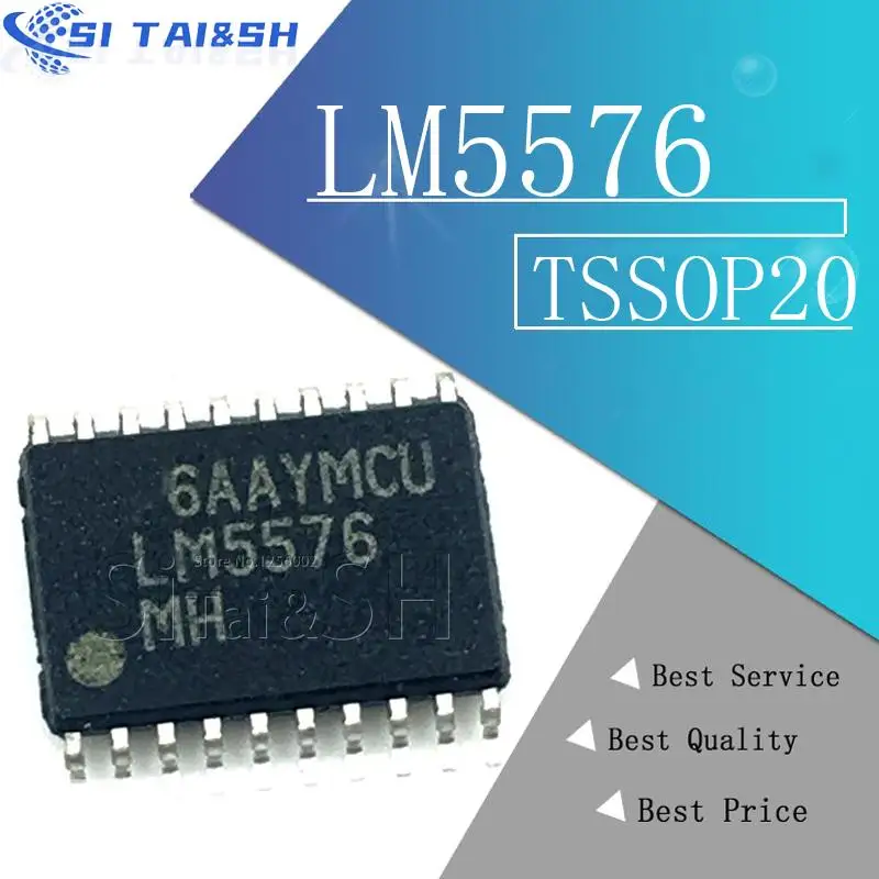 1PCS LM5576 LM5576MH LM5576MHX TSSOP20