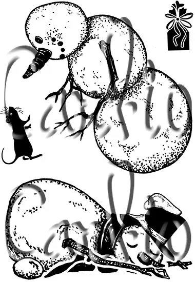 July 2026 New Christmas Joy Collection Snow Clear Stamps Stencil for DIY Making Card Scrapbook Embossed Paper Stamps Supplies image 3