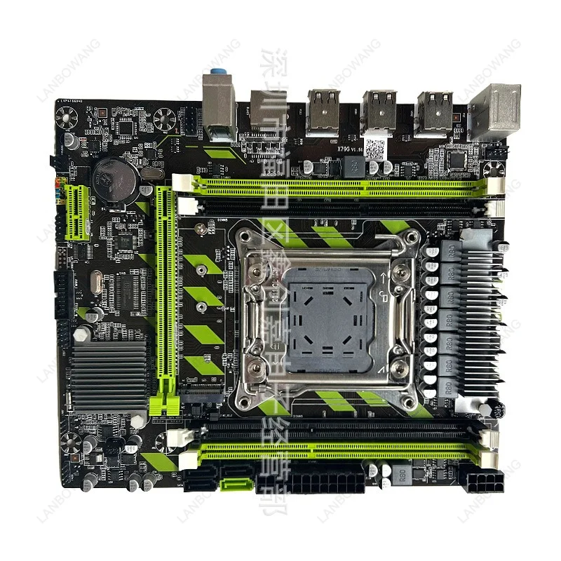 Brand New X79G Desktop Motherboard LGA2011 With M.2 Slot Support DDR3 RECC Memory