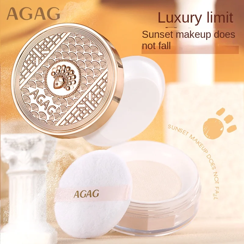Beauty Style Light Face Powder Oil Control Concealer Powder Makeup Clear Base Makeup Dry Skin Oil Skin Finishing Powder