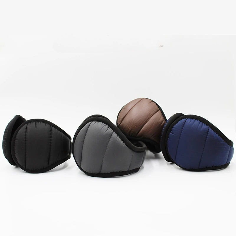 غطاء للأذنين شتوي للرجال، تدفئة الأذن، غطاء للأذنين من القطيفة التايلاندية المقاومة للرياح وقابلة للطي، غطاء للأذنين مقاوم للبرد ودافئ #1