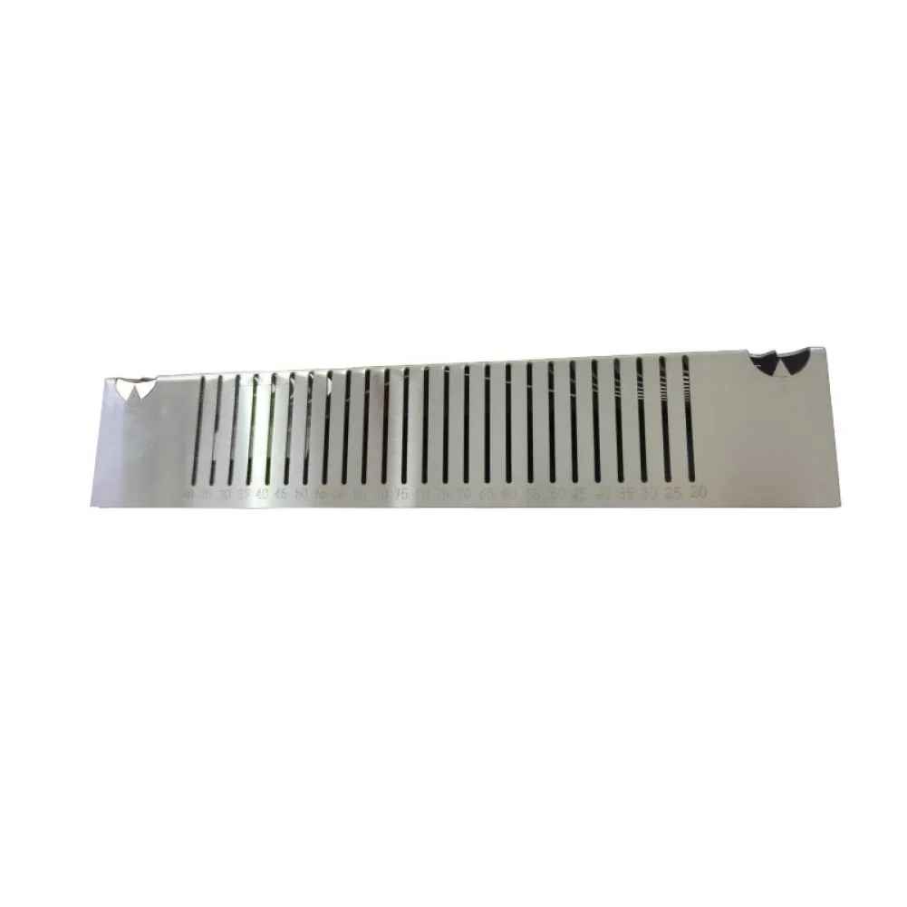 1pc Square Tube Rounded Corner Drawing Ruler Tool Multi-Drawing Ruler 45-degree Angle Multifunctional Power Tools Parts