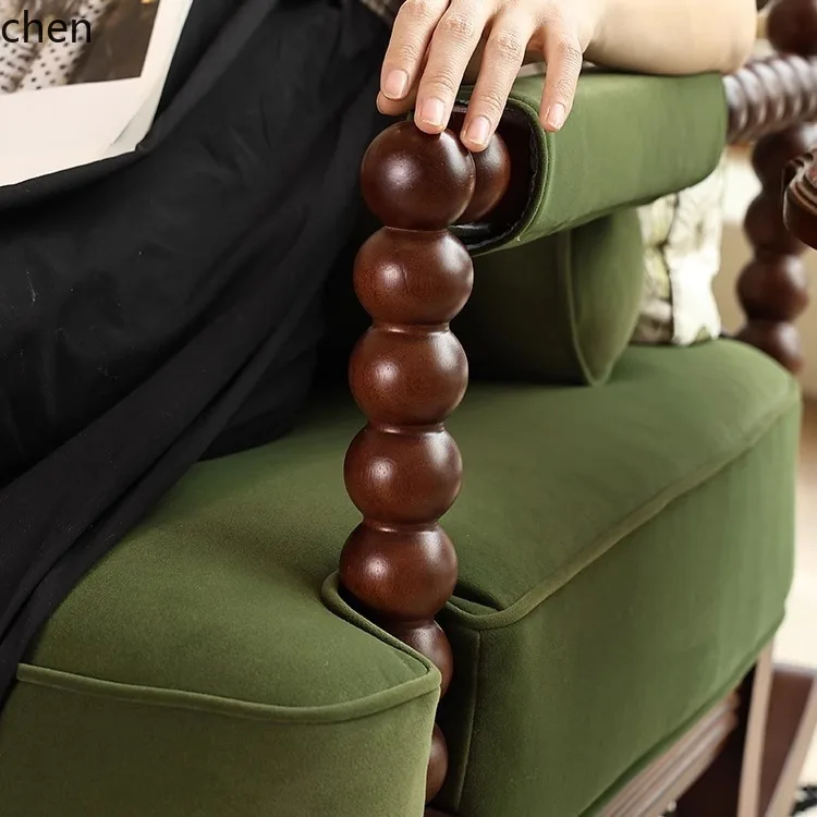 HXL Home Reclining and Sleeping Pearl Chair Solid Wood Sofa Rocking Chair