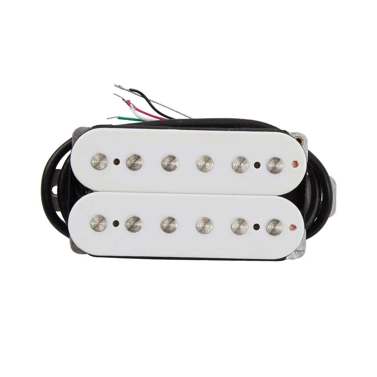 FLEOR Double Coil Humbucker Pickup Electric Guitar Pickup Ceramic Magnet Fixed Pole-Pieces Guitar Parts