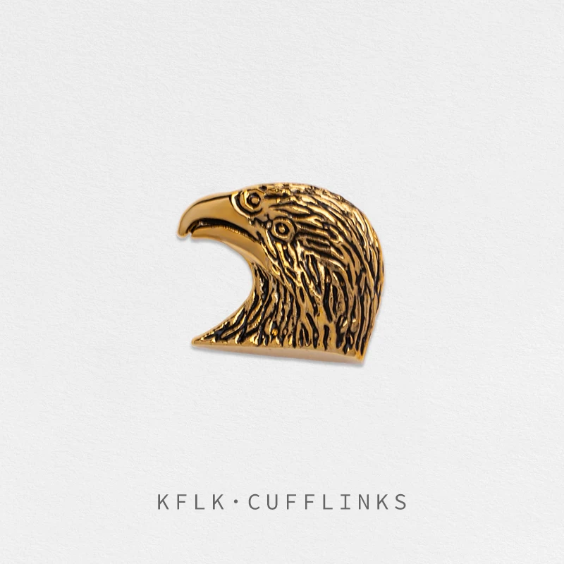 

KFLK Fashion Eagle Brooch Pins Exquisite Brand Brooches For Women Mens Costumes Badge Brooch Jewelry Wholesale