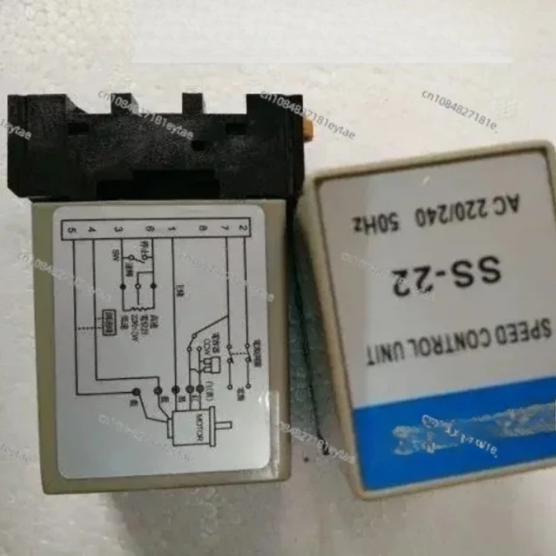 2 pieces Zhongda AC Motor Controller 220V Split SS-22 Series 6W-250W Motor Split Speed Governor