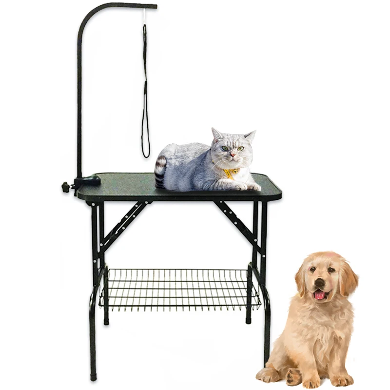 Hot Selling Pet Beauty Table Foldable Design Portable Grooming Table Set Up