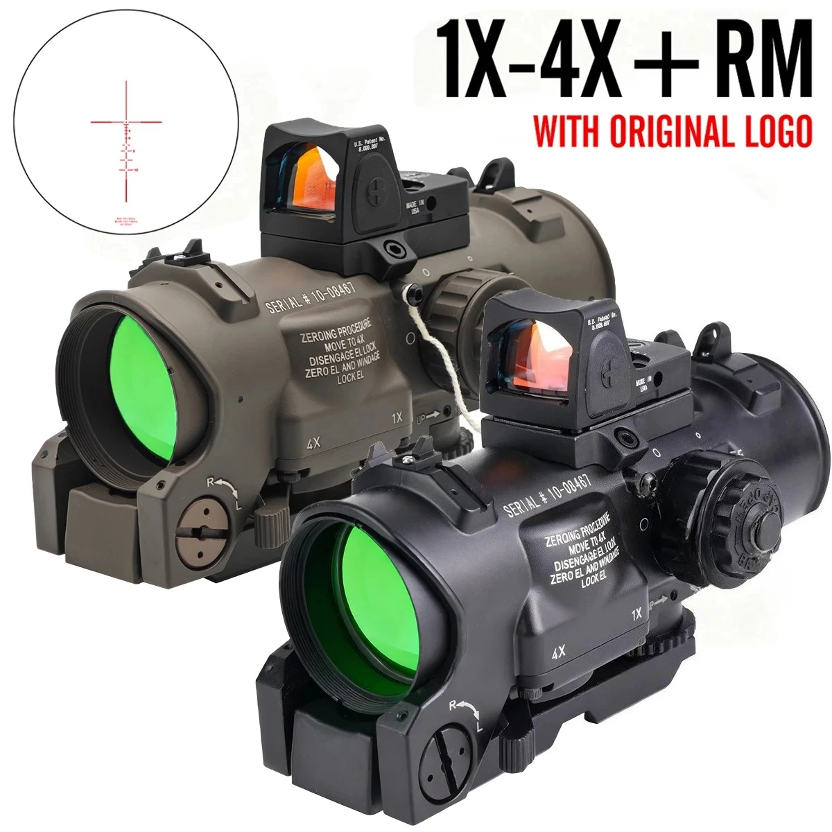 1X-4X+RM Mini Red D… - image