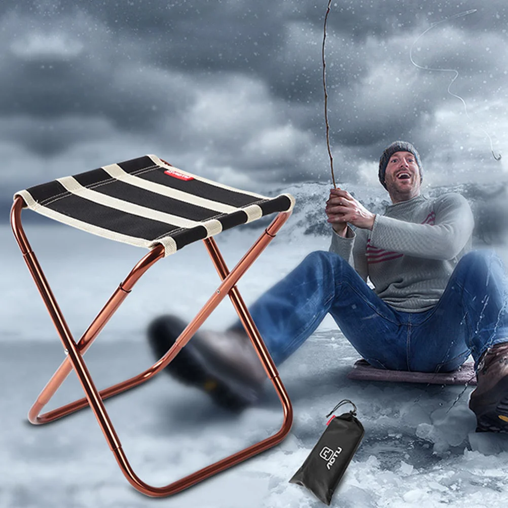 

Ultralight Camping Stool Folding Portable Small Seat Outdoor Breathable Durable Easy Setup Small Folding Seat