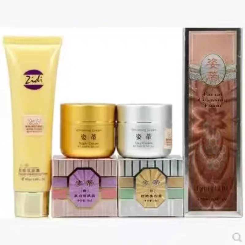set-crema-sbiancante-per-il-viso-originale-zidi-crema-da-giorno-crema-da-notte-e-schiuma-detergente-per-il-viso-elimina-macchie-scure-set-per-la-cura-della-pelle