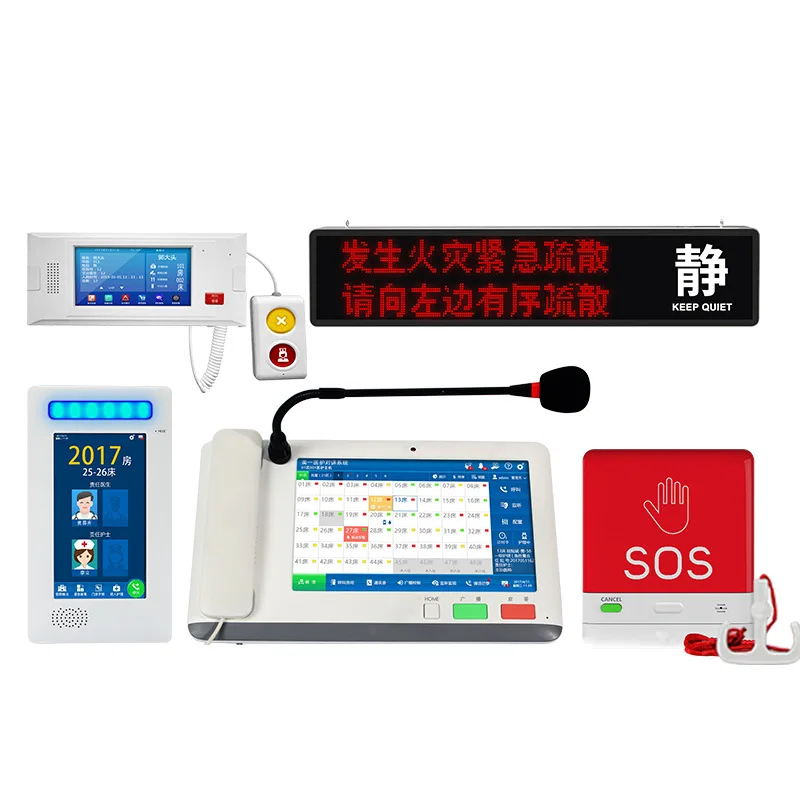 IP intercom call system, hospital intercom system HIS system