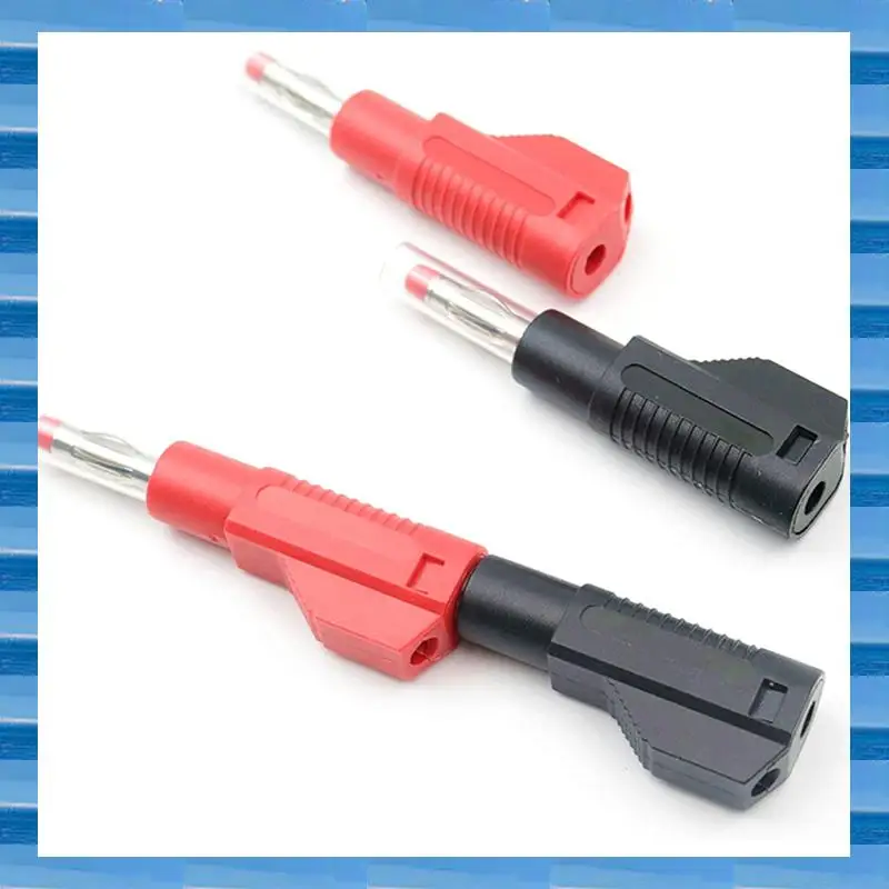 

AT53 80 Sets Retractable Sheath 4Mm Banana Plug Connectors Stackable Wire Solder Multimeter Test Leads Ends Plugs Adapter