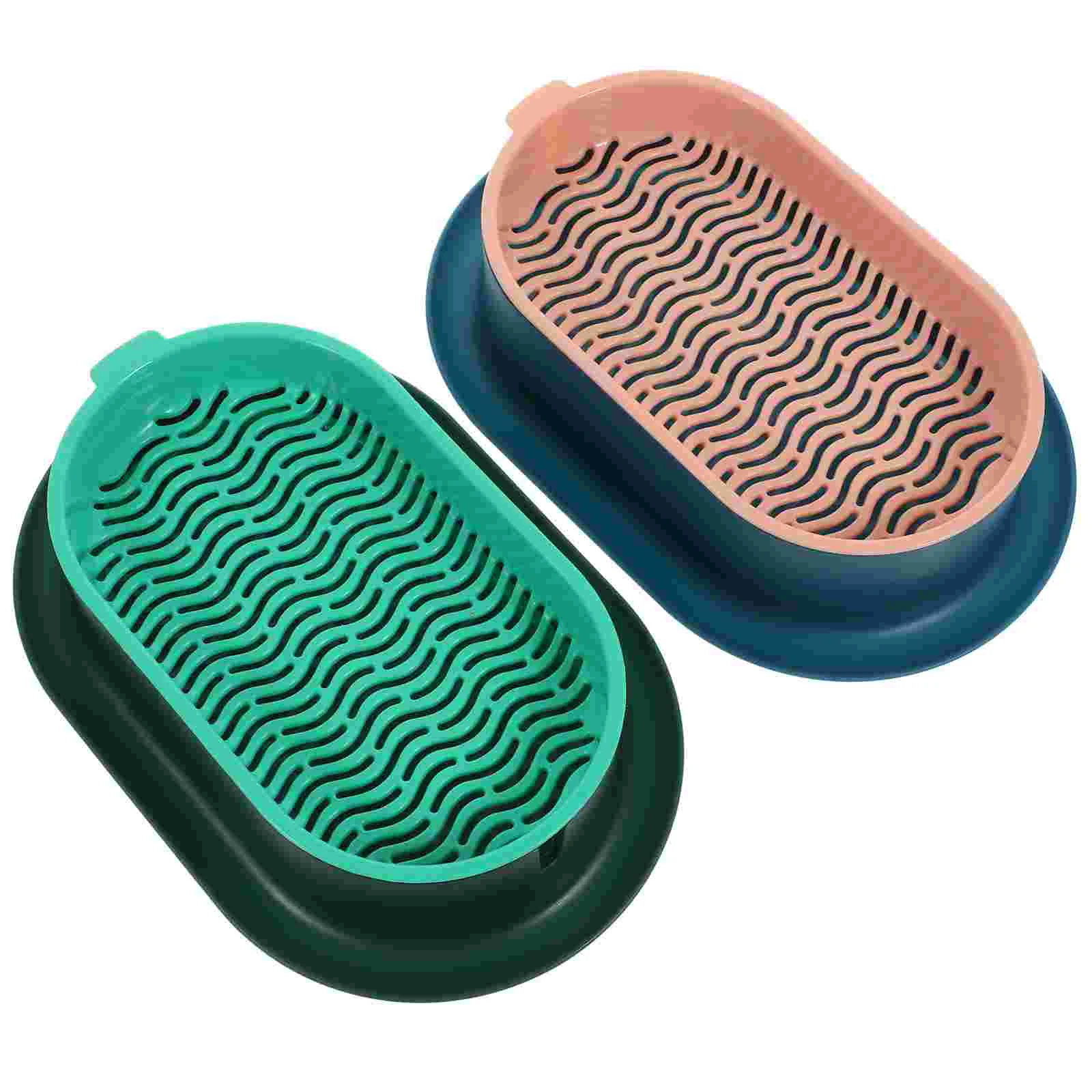 

2 Sets Cat Treats Snacks Grass Hydroponic Box Convenient Planter Practical for Pet Pot