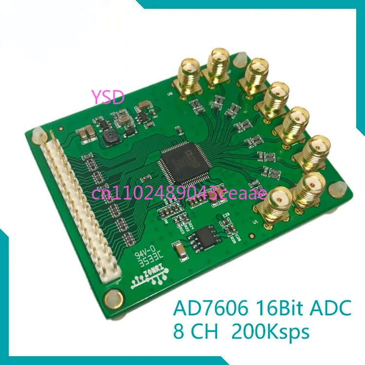 

AD7606 16Bit 200KSps Synchronous Sampling ADC Module External Reference Data Collection Module