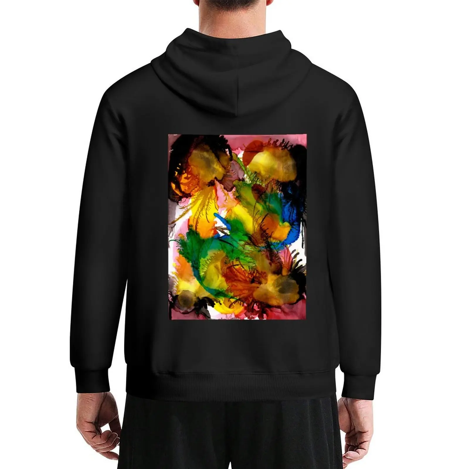 

Ink dreams Hoodie men's sweat-shirt anime clothes autumn jacket men men clothing hoodie for men