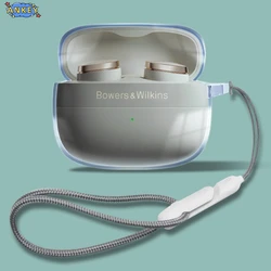 Clear Case for Bowers & Wilkins Pi6 Pi8 Protective Nylon Lanyard Soft Cover B&W Shells Sleeve Hand Rope Strap Accessories