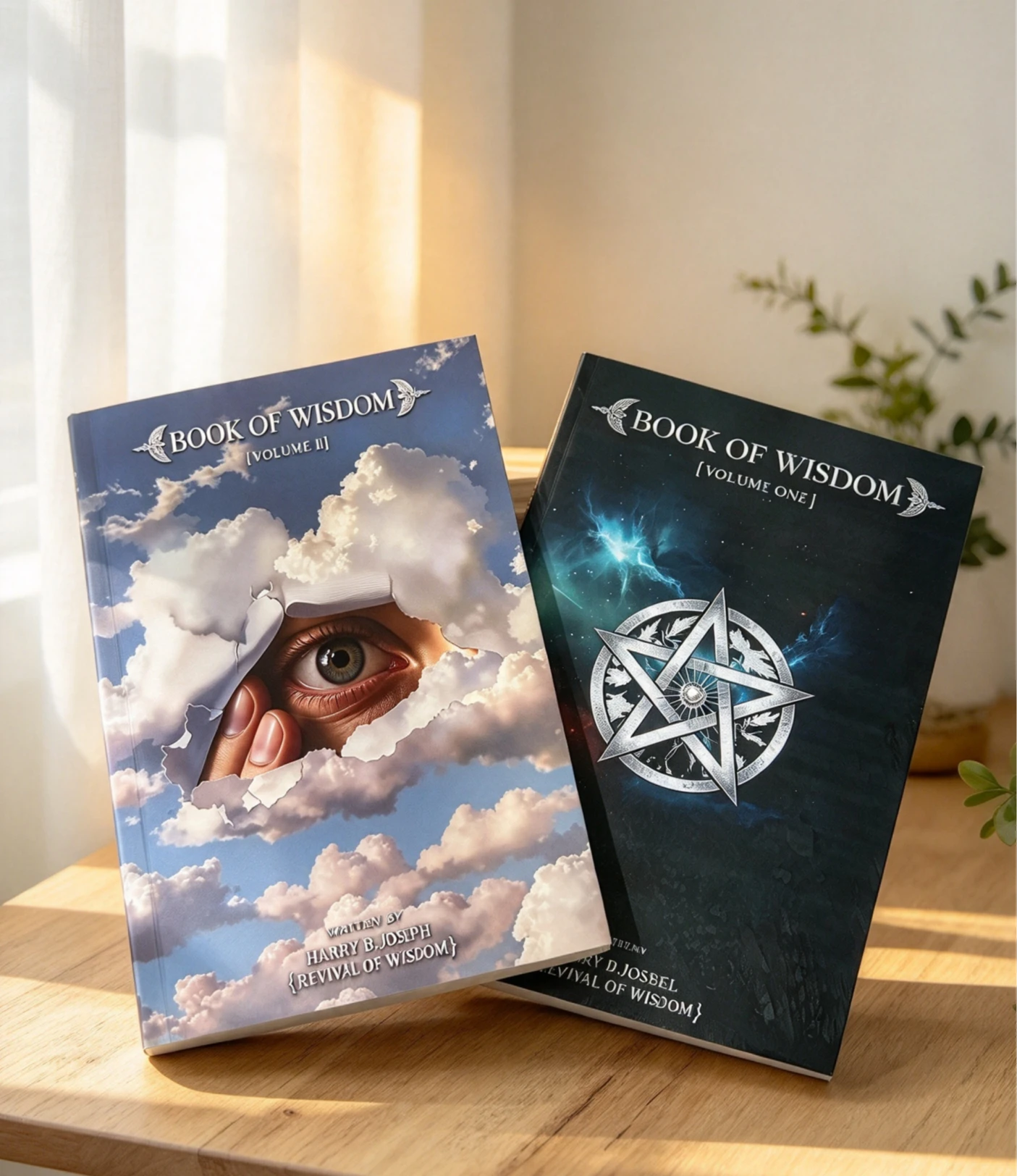 The Book of Wisdom Volume 1 and 2 Set, Harry B. Joseph, The Revival of Wisdom, Esoteric Spiritual Books