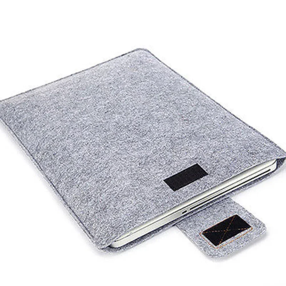 

Felt Sleeve Slim Tablet Case Cover Bag for MacBooks Air Pro 13 15 Inch Solid Color Tablet Storage Bag Brief case