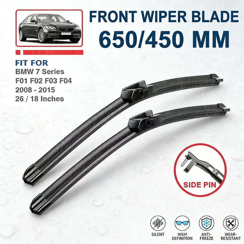 

Front Wiper Blades 26"+18" For BMW 7 Series F01 F02 F03 F04 2008-2015 Windshield Windscreen Car Accessories 2014 2013 2012 2011