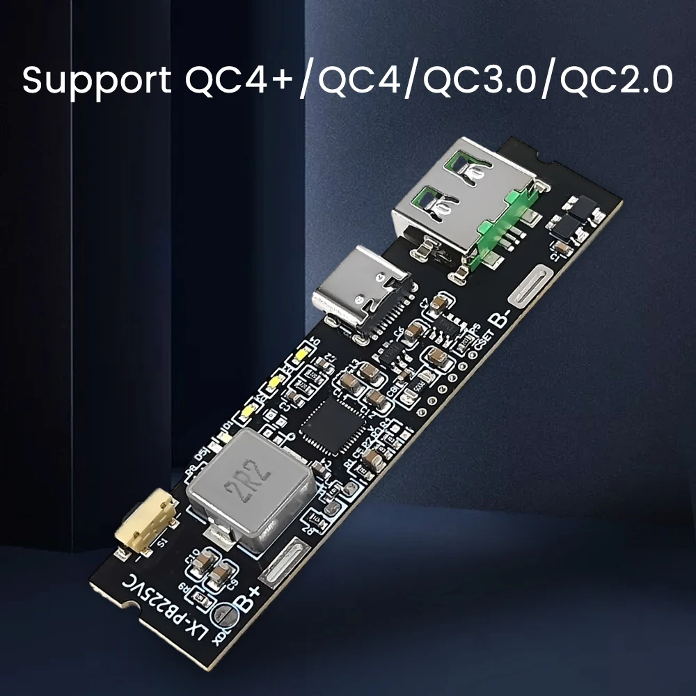 22.5W Fast Charging Module Mobile Power Circuit Board Support VOOC PD QC For 18650 21700 Lithium Battery