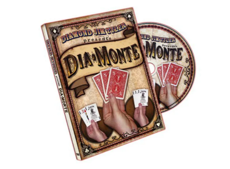 

DiaMonte (ALL and Cards) by Diamond Jim Tyler - Trick Mentalism Close-Up Stage Street Floating Magic Tricks Products Toys Bill