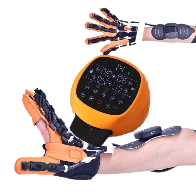 Stroke Hemiplegia Rehabilitation Robot Gloves And Hand Rehabilitation Massage Training Equipment