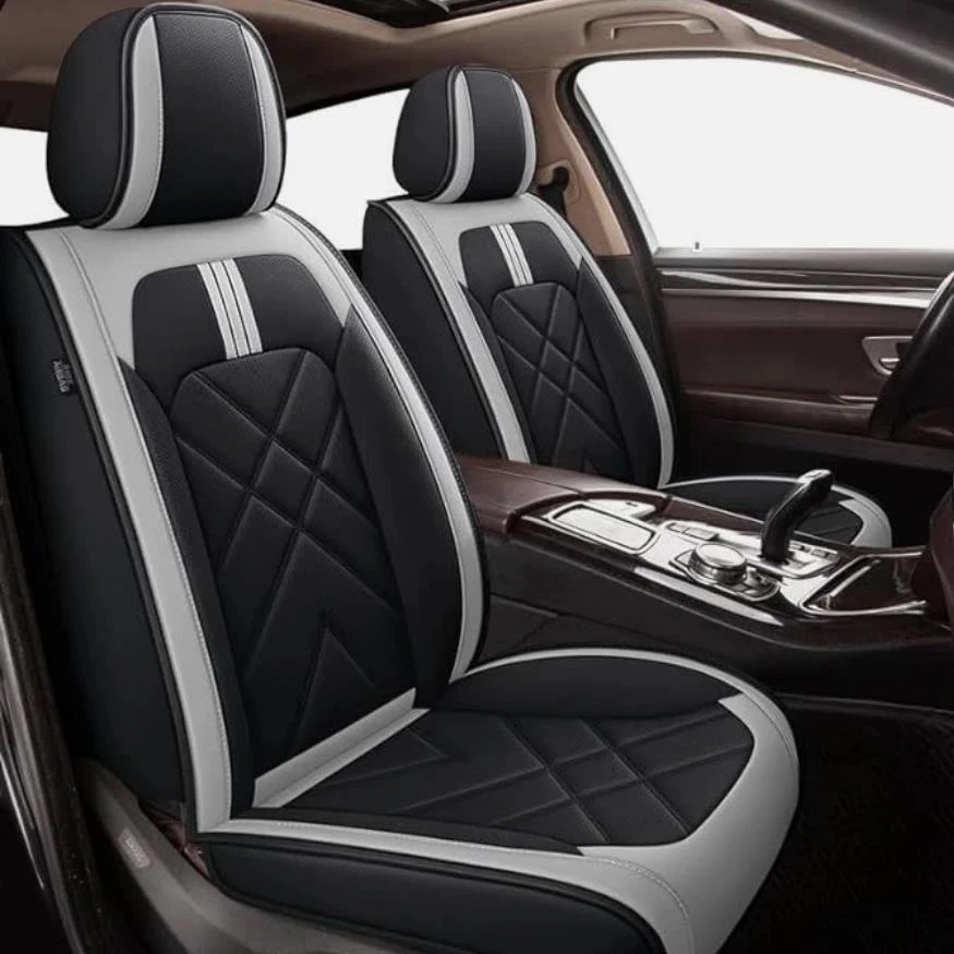For Toyota Camry 2007-2018 Gray And Black Car 5-Seater Set Complete Set Of Front And Rear Seat Cushions