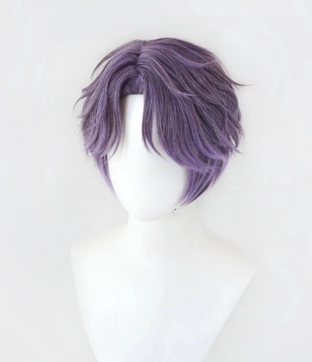 Cosplay Game Love and Deepspace Rafayel Wig Purple Men Short Wig Anime Halloween Party Costume Wig