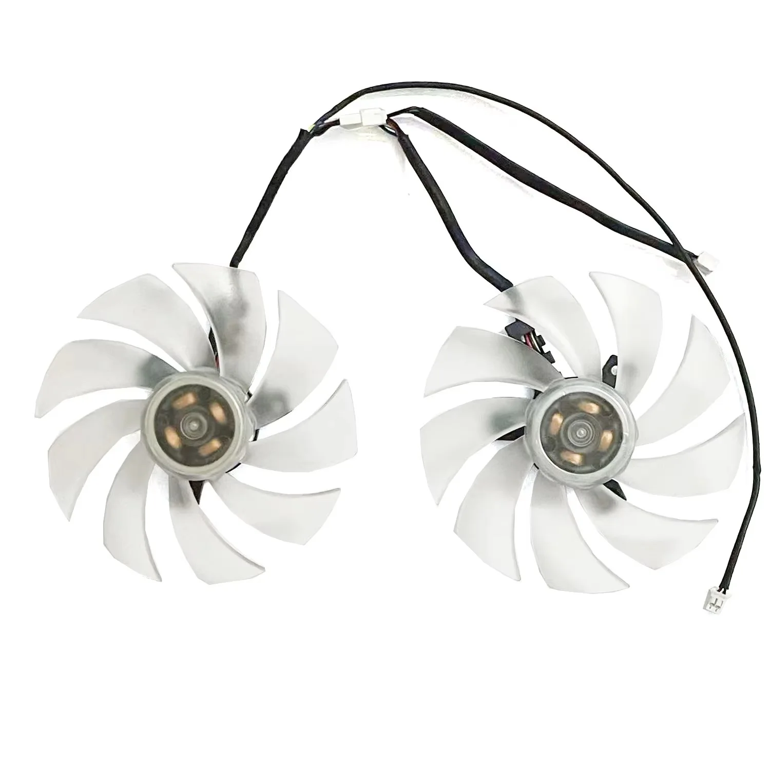 NEW 95MM 4PIN FD10015H12D RX 6650 GPU FAN For PowerColor Hellhound Spectral White AMD Radeon™ RX 6650 XT 8GB GDDR6
