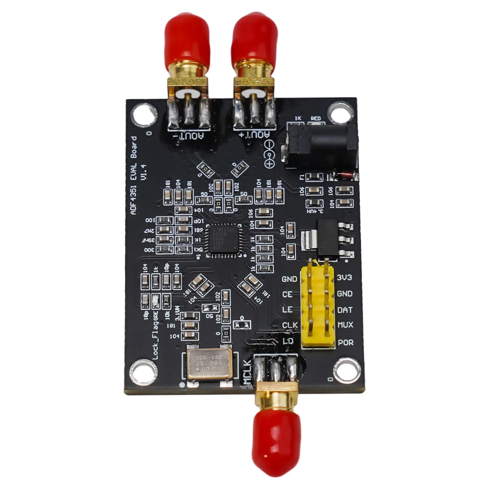 ADF4351 Phase Locked Loop 35M-4400M RF Signal Generator Module Board Ontrol Mode Point Scanning And Frequency Hopping